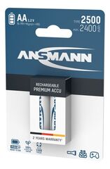 Аккумулятор АА/NiMH ANSMANN MaxE 1.2V 2500mAh