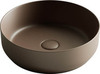 Ceramica Nova Element CN6022MDB Умывальник чаша накладная круглая, 39x39, цвет: коричневый