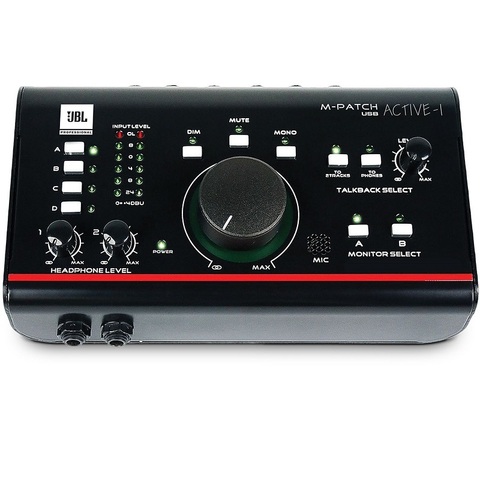 JBL M-Patch Active-1мониторный контроллер c USB