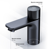 Am.Pm F85A02522 X-Joy TouchReel смеситель д/умывальника. чёрный. шт.