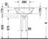 Duravit Darling New 2621550000 Раковина