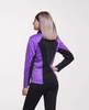 Nordski Premium Active разминочный лыжный костюм женский Black-Violet - 3