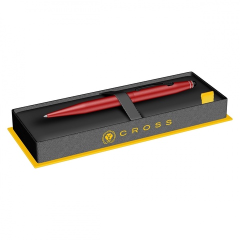 Ручка шариковая Cross Tech2, Red со стилусом, M, BL (AT0652-8)