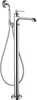 Cezares Liberty LIBERTY-F-VDP-01 Напольный смеситель для ванны с ручным душем, цвет: хром