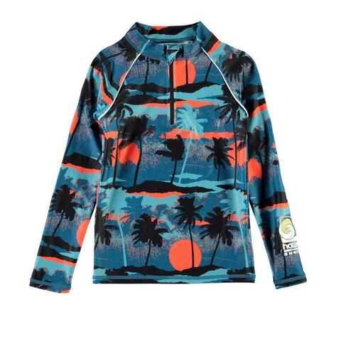 Футболка для плавания Molo Noble Palm Trees Blue
