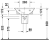 Duravit Darling New 2621550000 Раковина
