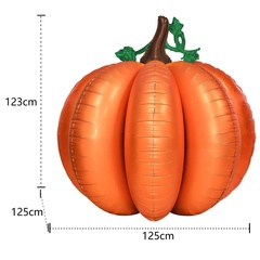 Шар К Фигура, Тыква 3D, 49''/125*123 см, 1 шт.