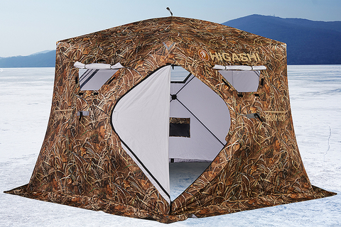 Зимняя палатка HIGASHI Winter Camo Chum Hot DC
