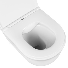 SET AQUATEK ЕВРОПА New-070 4в1 (рама + крепление + кнопка + унитаз + тонкое сиденье с механизмом soft close)
