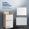 Aquanet 365907 Тумба с раковиной Nova Lite 2.0 100 L 2 ящ. цв. белый глянец (365907)