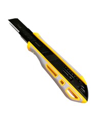 Нож канцелярский 18мм X-PERT XP-UK-001 со сменными лезвиями (Серый - Чёрный)