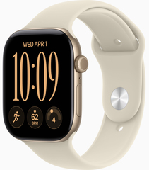 Apple Watch Series 12 42mm Light Gold Aluminum Case with Sport Band Sand (S/M)