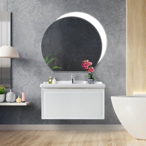 Cezares GIUBILEO-800-1C-SO-BL Тумба под раковину, цвет: белый