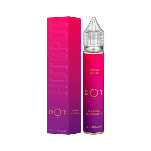 Жидкость HOTSPOT DOT Salt 2% ULTRA 30 ml - Малина Смородина