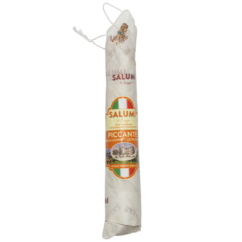 Salumi di Reggio Колбаса сыровяленая полусухая Салями с острым перцем 200 г