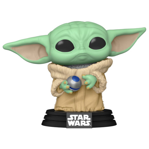 Funko POP! Bobble Star Wars Book of Boba Fett Grogu with Armor (584)
