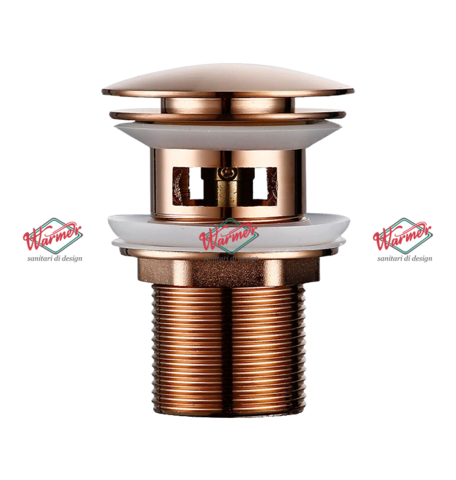 Донный клапан Warmer Rose Gold Line B 080