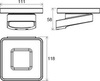 Ravak X07P354 Держатель с мыльницей (стекло) TD 200.00