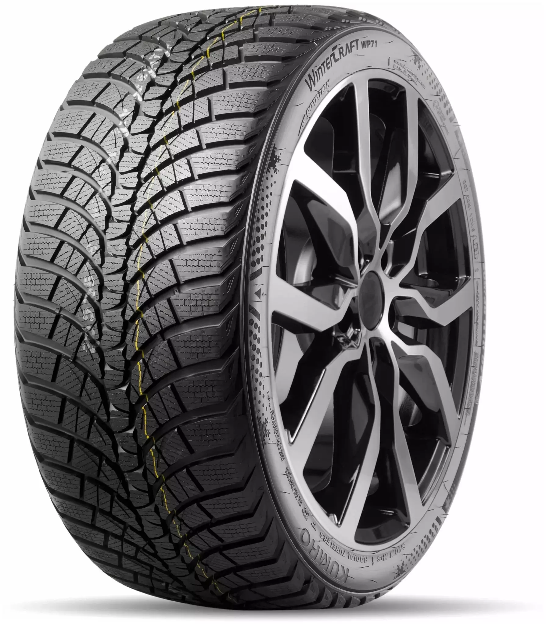 Шина Kumho WinterCraft WP71 102V XL R19 245/45 зимняя