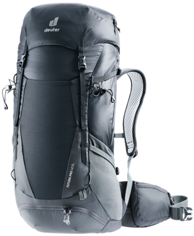 Картинка рюкзак туристический Deuter Futura Pro 40 black-graphite - 1