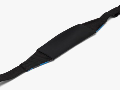 Поясная сумка для бега Enklepp Run Belt 365 trap-black flowers-blue