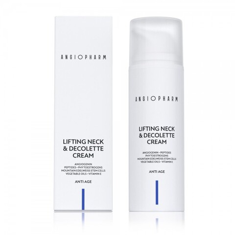 Крем для зоны шеи и декольте Angiopharm Lifting Neck&Decolette Cream 50мл