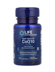 Life Extension Суперубихинол коэнзим Q10 с улучшенной поддержкой митохондрий, 30 мягких таблеток