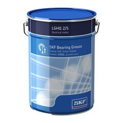 SKF LGHQ 2/5 — пластичная смазка для подшипников электродвигателей, 5 кг