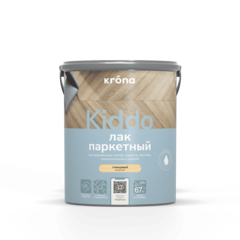 Паркетный лак KRONA KIDDO 4,5л глянцевый