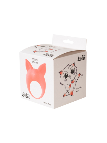 Стимулятор клитора Mimi Animals Kitten Kyle Orange 7000-21lola