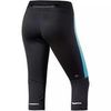 Asics Stripe Knee Tight тайтсы для бега женские черные-синие - 2