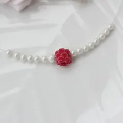 Бусина Малина из полимерной глины, 13-15 мм. Ф004