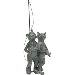 Фигура декоративная Fisher Cats «Коты-рыболовы» 28x12 см