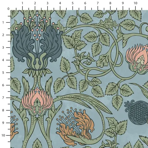 Ткань для пэчворка JulidoQuilt коллекция Поэзия лепестков