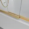BelBagno LUCE-VF-11-90/145-C-ORO Душевая шторка на ванну