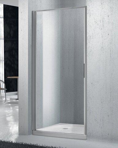 BelBagno Sela SELA-B-1-95-C-CR Дверь в проём с одной распашной дверью, цвет: хром