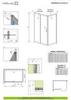 Radaway Premium Plus DWJ+S 33402-01-01N Дверь для душевого уголка
