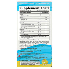 Nordic Naturals, Complete Omega, для детей от 6 до 12 лет, со вкусом лимона, 283 мг, 90 мини-капсул