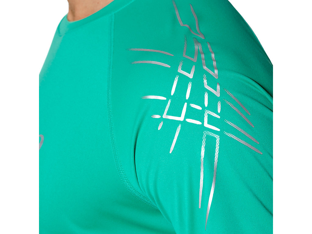ASICS STRIPE SS TOP мужская спортивная футболка - 3