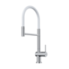 Omoikiri 4994400 Смеситель Kanto-2 Plus-SB-C-WH латунь/хром/белый