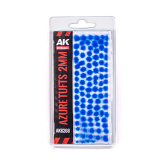Имитация травы AK Interactive AZURE - FANTASY TUFTS 2MM
