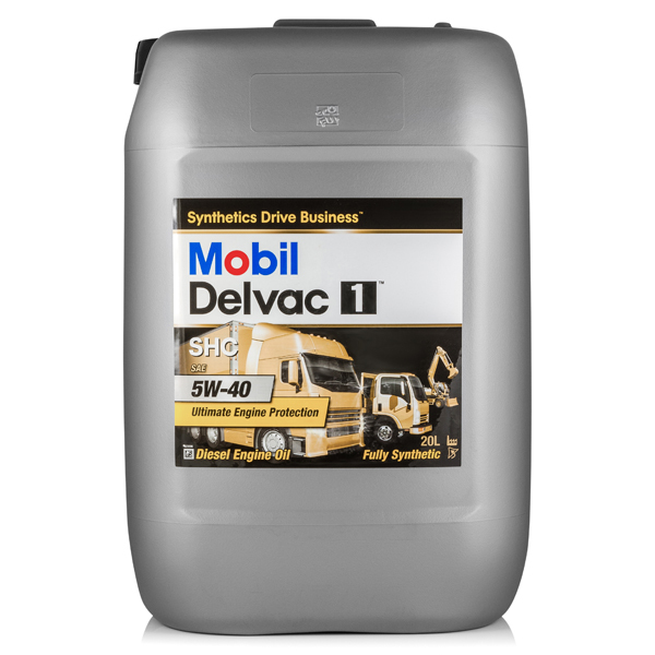 Масло моторное MOBIL Delvac 1 SHC 5W-40 синтетическое 20 л