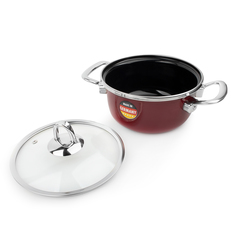 Кастрюля эмалированная 16 см (1,4л.) KOCHSTAR Copper Core Cookware арт. 32603016