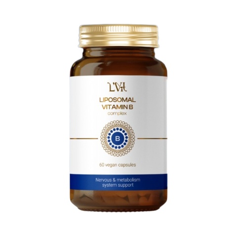 Liposomal Vitamins Липосомальный комплекс витаминов группы В: B6, B2, B1, B3, B7, B8, B4 (60 капсул)