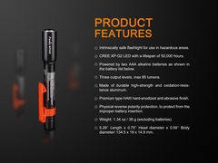 Взрывозащищенный фонарь Fenix WF05E 85lm