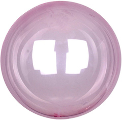 Шар К Deco Bubble (Бабл), 32''/60 см, Кристалл, Розовый, 1 шт.