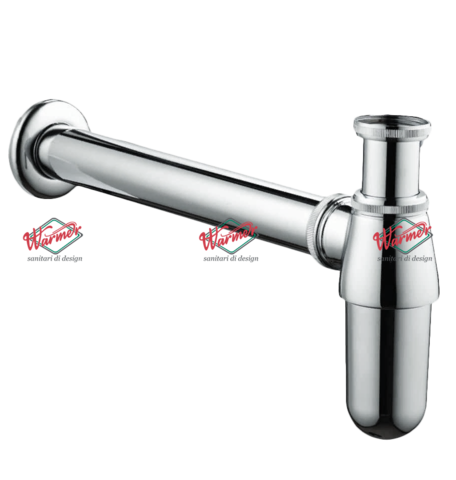 Сифон для раковины Warmer Chrome Line Ql