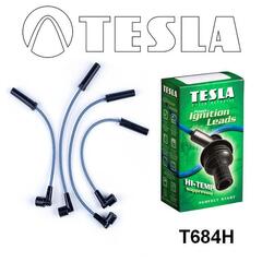 Провода зажигания высоковольтные для ВАЗ 2111 8 клапанов 1,5 силиконовые Tesla Т684Н