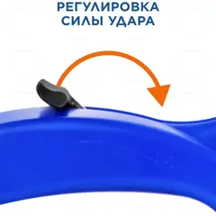 Степлер механический КОБАЛЬТ скобы 6-14 мм, тип 53, корпус из АВС-пластика, мет. крышка, регулятор удара, индикатор перезарядки (919-005)
