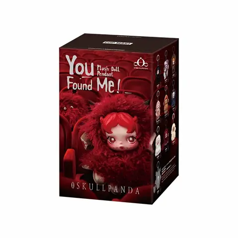 Случайный брелок POP MART. Skullpanda: You Found Me!
